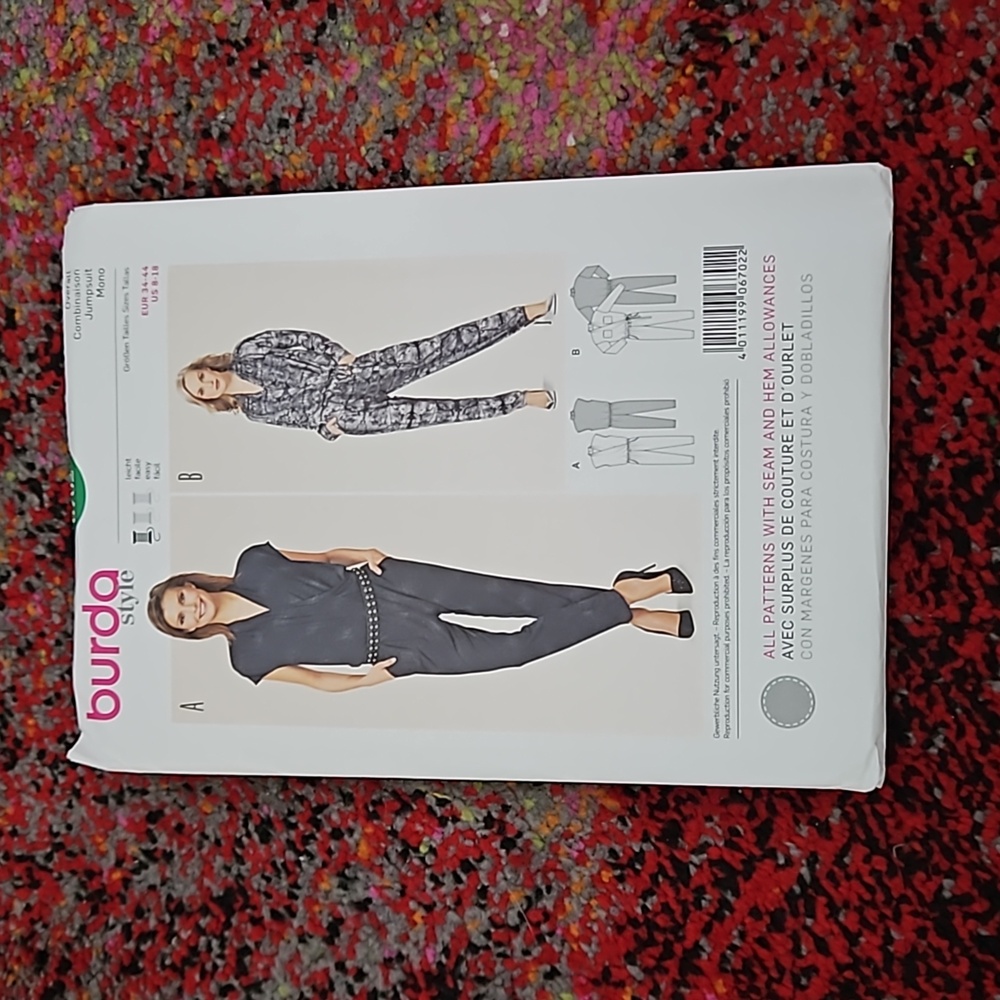 Burda Style sewing pattern (vintage) uncut size 8-18